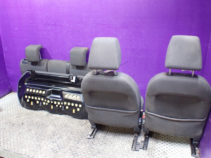 фото №8, Ford fiesta vi mk6 5d 02-08 сидіння комплект перед лівий правий зад диван