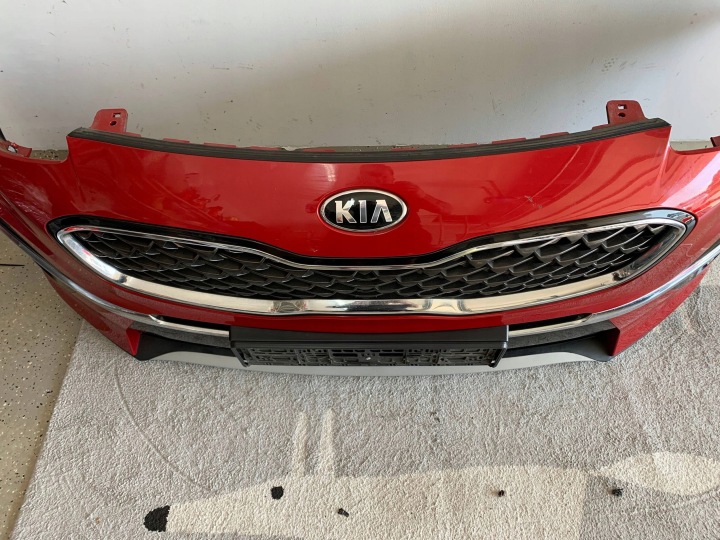 фото №6, Бампер передний перед kia sportage iv рестайлинг 18-21r цвет a9 pdc