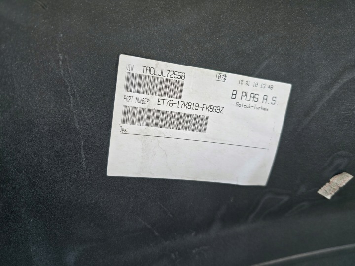 фото №13, Ford transit courier бампер перед передний решётки et76-17e778-ac