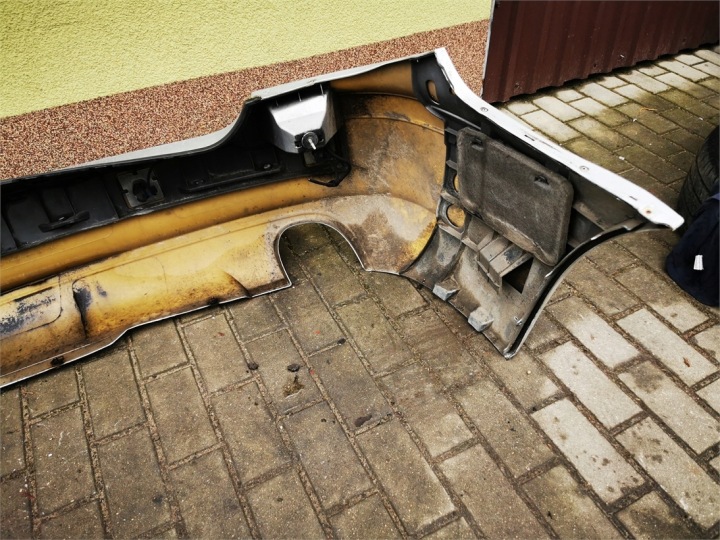 фото №8, Mercedes r-klasa w251 бампер задний комплектный pdc