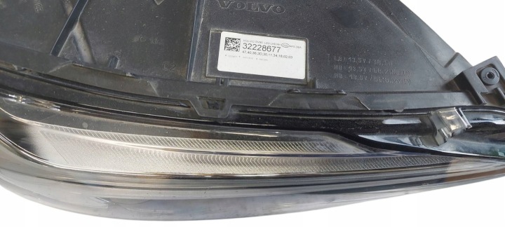 фото №11, Volvo s90 v90 фара правое перед полный led eu 32228677