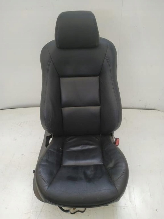 фото №3, Сидіння пасажира saab 9-5 i 3.0 tid шкіра чорна