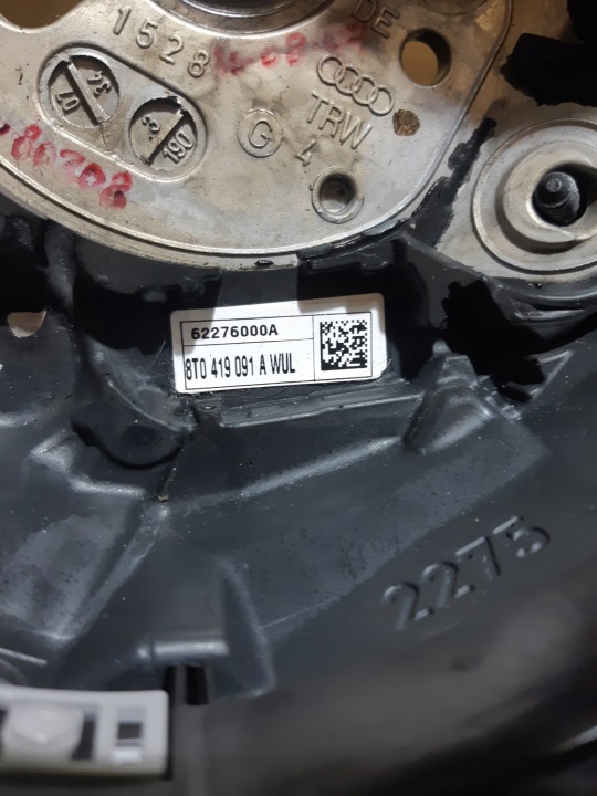 фото №10, Audi a5 8t кермо шкіра 3 ram стьобана 8t0419091a