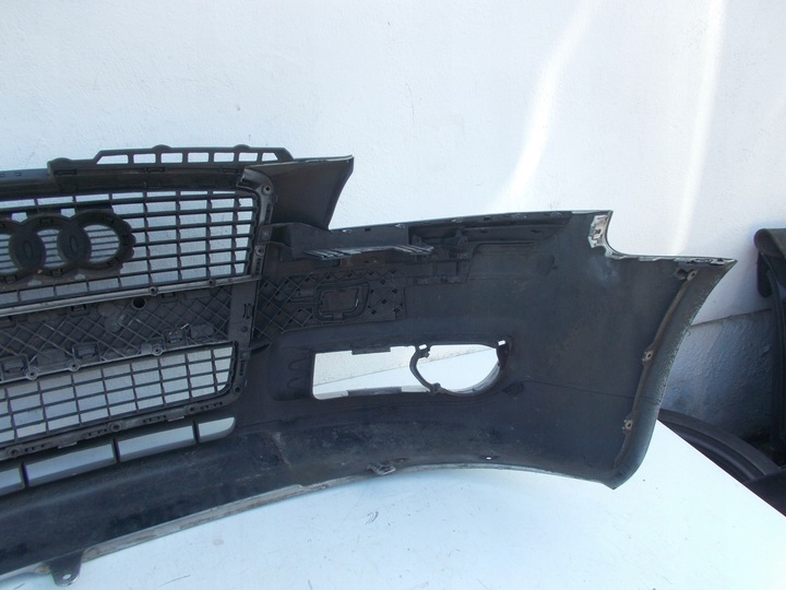 фото №12, Audi a3 8p рестайлінг fl 2005 -2008 бампер перед переднє 8p4807096 великий решітка радіатора