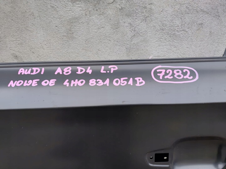 фото №10, Audi a8 d4 4h0 двери левые перед передние новое oem номер 7282