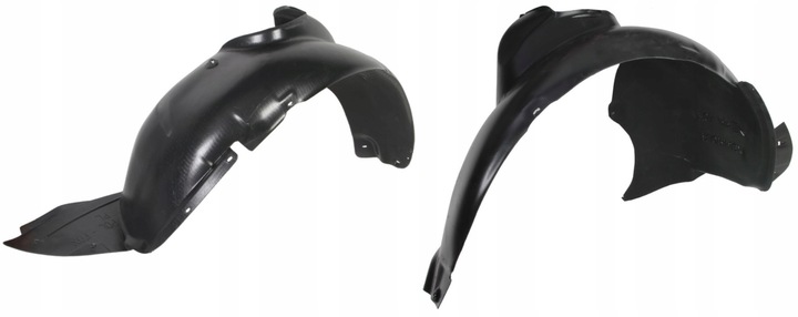 фото №1, Подкрылки vw fox 2005-2011 перед левая + правые kpl