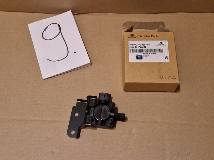 фото №1, Hyundai kia 39210-27490 датчик, давление выхлопных газов фильтра dpf новый оригинал