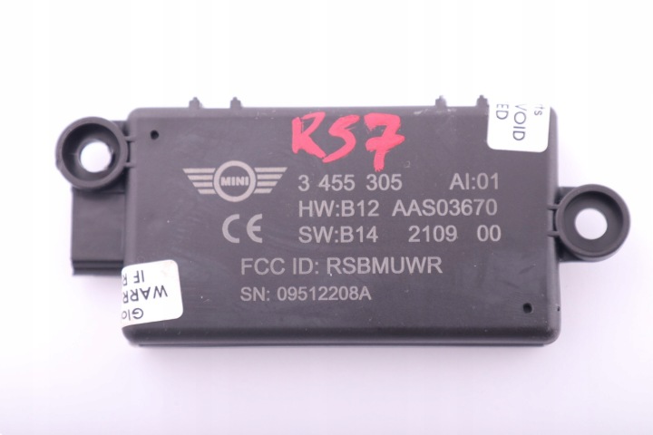 фото №1, Mini r57 r58 r59 dwa alarm систем сигналізацією модуль 3455305
