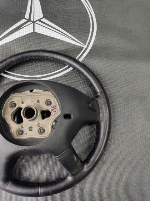 фото №11, Mercedes w216 w221 s клас cl кермо шкіра