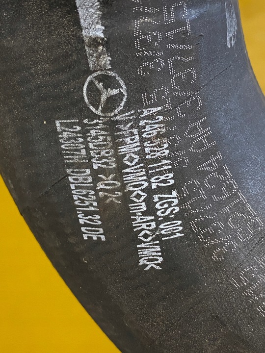 фото №6, Труба шланг интеркулер mercedes infiniti 1.5 d