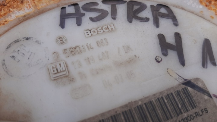 фото №6, Насос помпа топлива opel astra h iii 1.4 13119487 оригинал