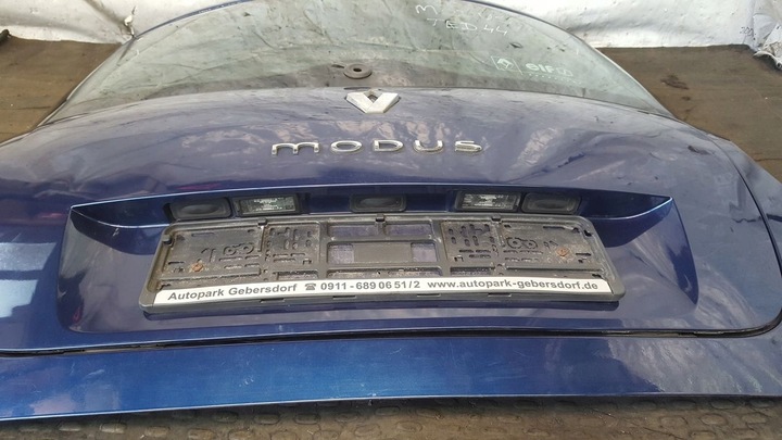 фото №9, Крышка багажника renault modus ted44