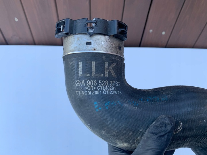 фото №6, Mercedes sprinter w906 шланг радіатор повітря інтеркулер a9065283782