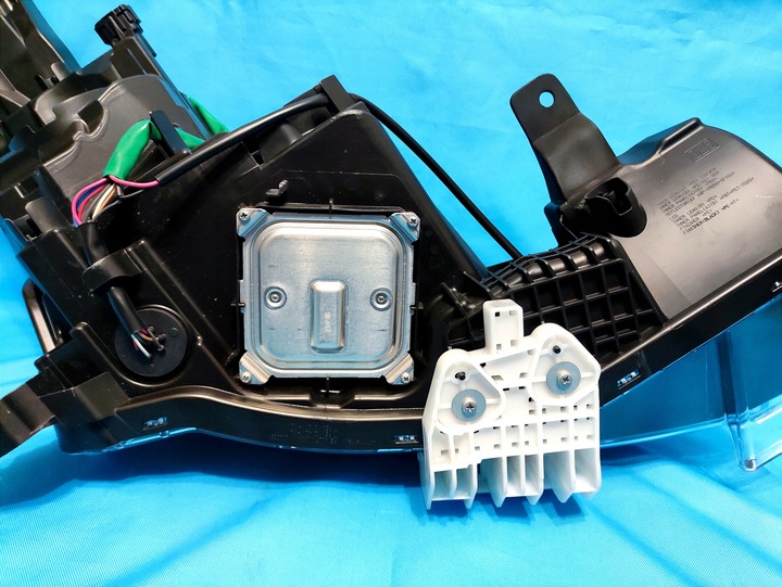 фото №9, Nissan leaf повний led 2022 рестайлінг лампа ліва чорна