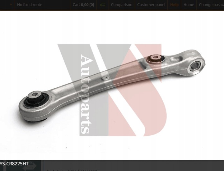 фото №1, Важіль audi q7 12- перед dół лівий передній.