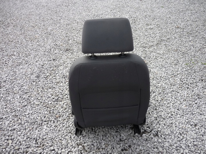 фото №8, Сиденье левый перед vw golf v 5d чёрный хороший европа