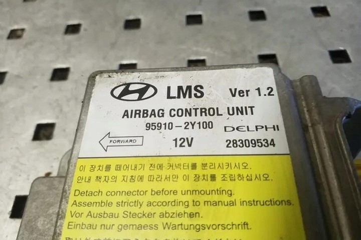 фото №1, Модуль подушка безпеки hyundai ix35 lm, el, elh 959102y100 2.0l дизель 100kw 2012