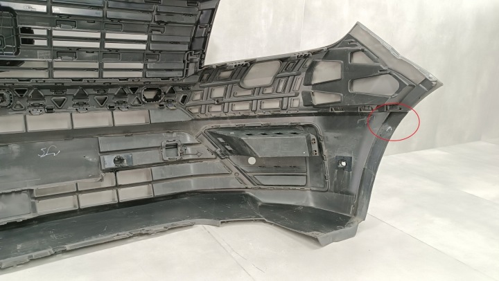 фото №15, Бампер перед передний vw crafter 2 ii 7c0 16- / + салазки
