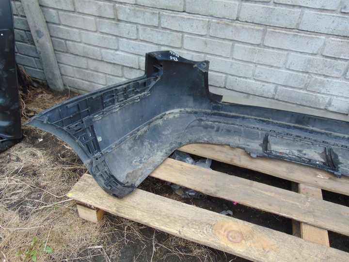 фото №13, Бампер зад vw passat b6 универсал чёрный + хром