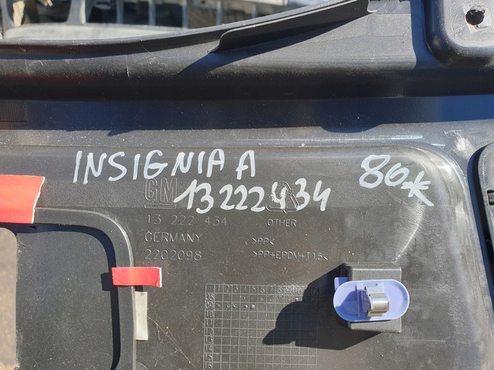 фото №8, Захист планка багажника opel insignia a 13222434