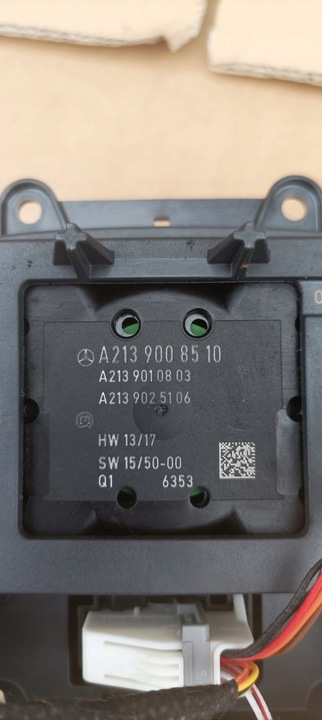 фото №6, Панель контролер керування idrive перемикачі mercedes w213 e клас amg