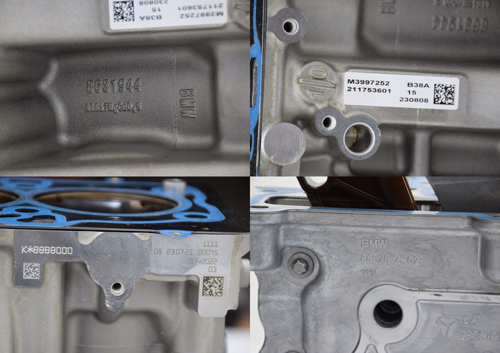 фото №13, Bmw f40 f44 f45 f46 f48 f39 b38a15a b38c b38b двигателя блок wał коленчатый