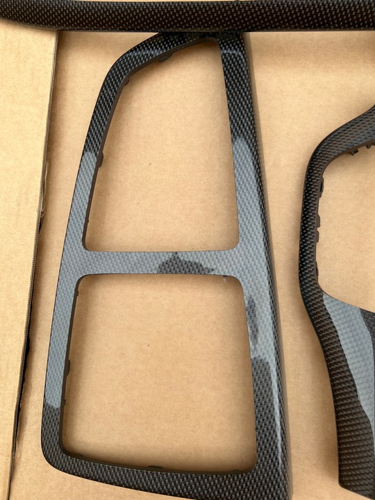 фото №6, Audi q7 sq7 4m оригинальные планки декоративный decory интерьера карбон карбон