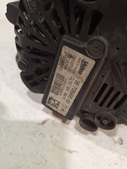 фото №6, Генератор 9670899580 opel crossland x 1.2 turbo