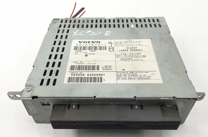 фото №1, Радіо програвач cd volvo xc90 30737973