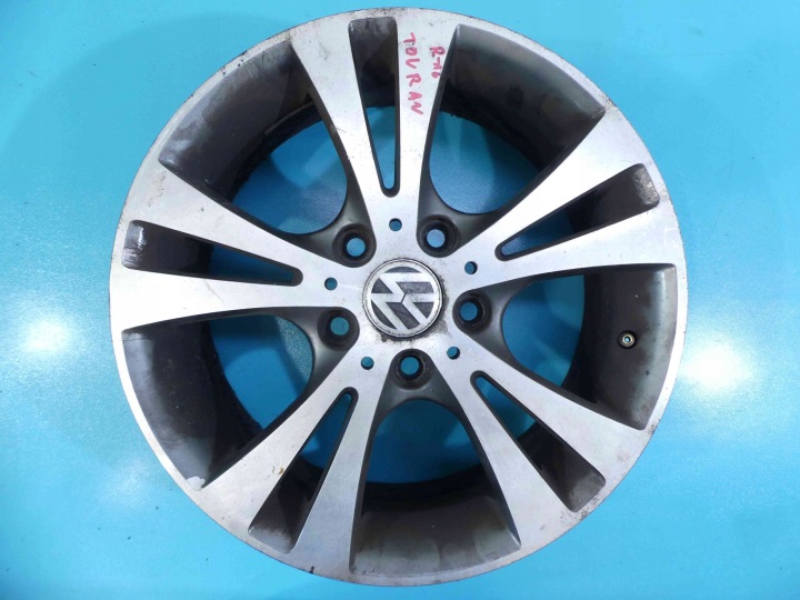 фото №11, Диски алюмінієві  алюмінієві диски vw touran i r16 5x112