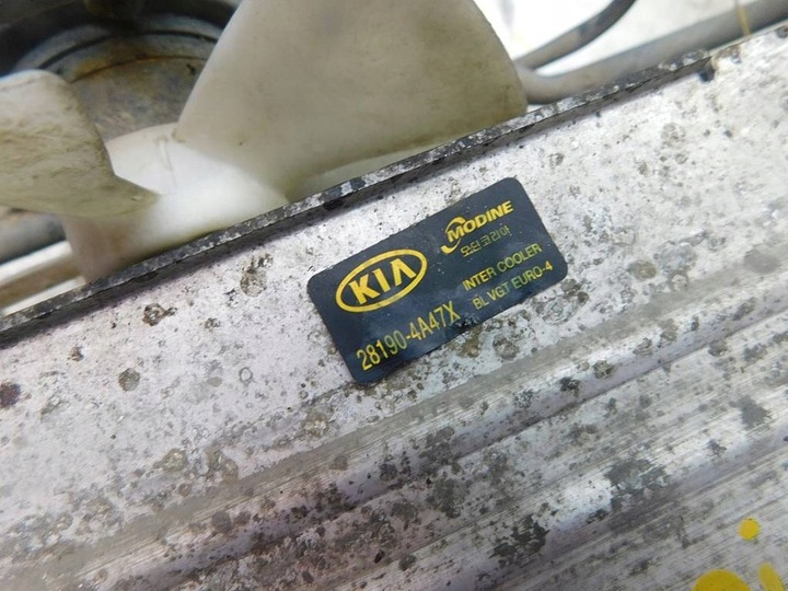 фото №9, Kia sorento i 2.5crdi 09r інтеркулер 28190-4a47x
