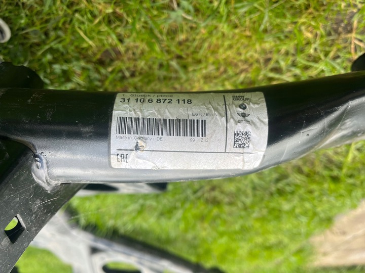 фото №5, Bmw 3 f30 f35 f31 2014 з спереди рама вспомогательная передняя