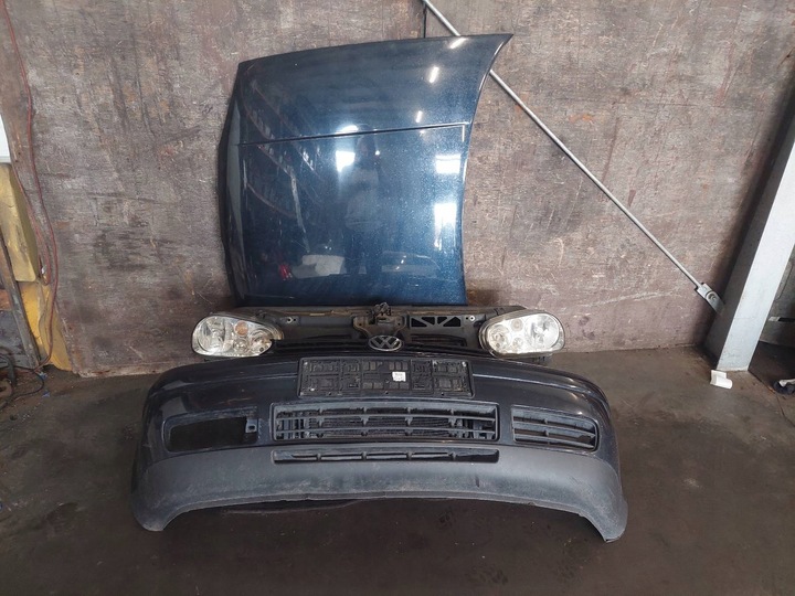 фото №1, Комплектний перед капот бампер лампи pas volkswagen golf iv lc5m