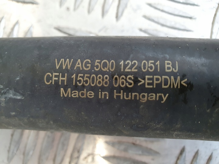 фото №8, Golf 7 vii octavia 3 iii 1.6 tdi шланг шланг воды