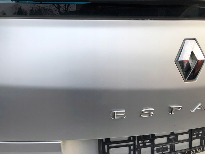 фото №9, Renault espace iv рестайлинг крышка багажника зад задняя ted69