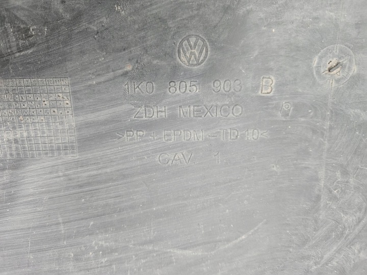 фото №14, Vw jetta v 5 golf v універсал 2003 - 2011 спойлер бампера перед 1k0805903b