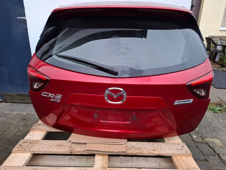 фото №10, Mazda cx5 рестайлинг 14-19 41g крышка багажника демонтаж комплектная w цвет