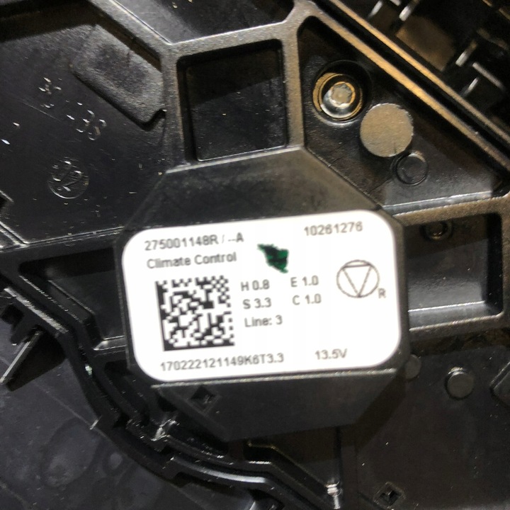 фото №9, Dacia duster ii панель кондиционера управление napędy 283e82190r 275001148r