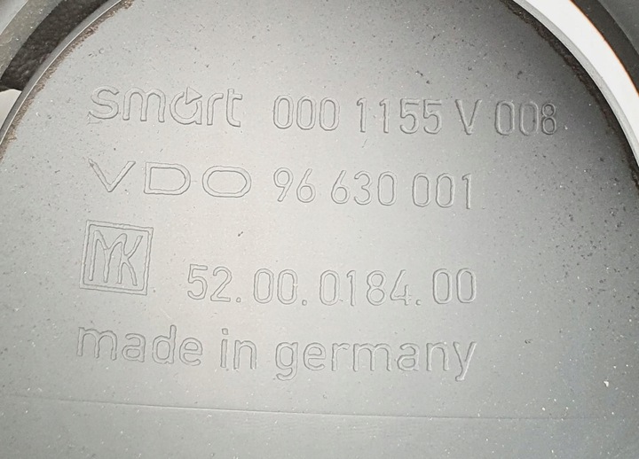 фото №5, Решітка повітропровід smart fortwo 450 0001155v008