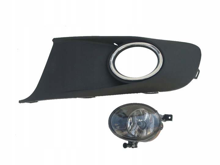 фото №1, Vw caddy рестайлінг 2010- галоген + решітка + лампочка ліва