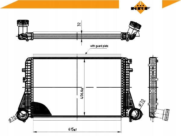 фото №15, Nrf 30454 радіаторів повітря наддувний