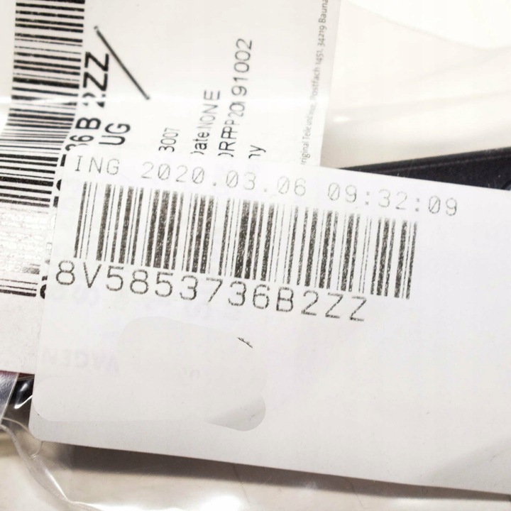 фото №6, New audi rs3 8v передній бампер решітка emblem rs badge 8v5853736b 2zz