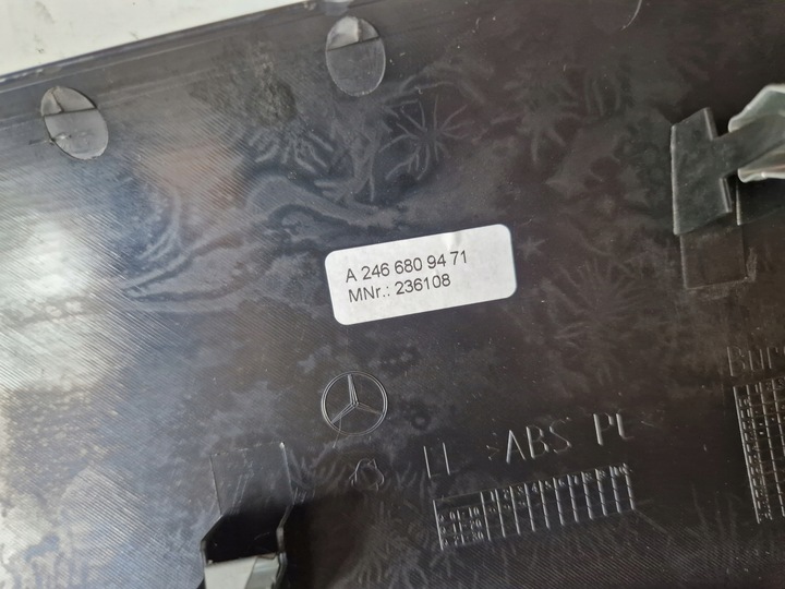 фото №11, Планка dekor панелі консолі решітка повітропровід mercedes b-klasa w246 1.5 cdi