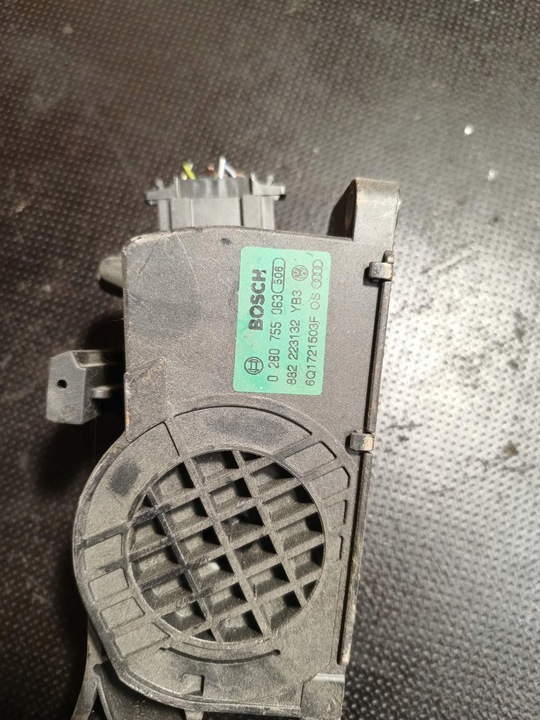 фото №3, Потенціометр педаль газу skoda fabia ii 2 roomster 1.4 tdi bms 6q1721503f