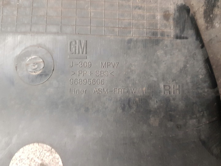 фото №16, Chevrolet orlando підкрилок лівий перед 96895605 2010-