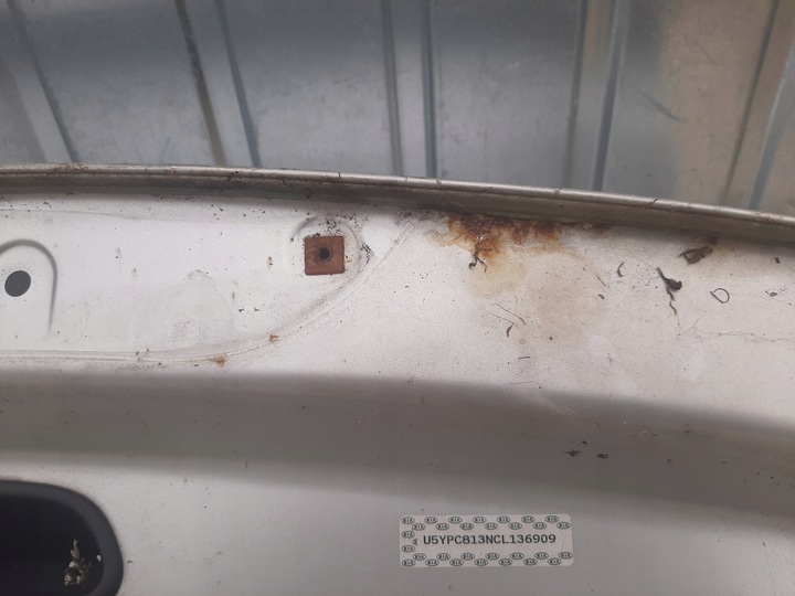 фото №15, Крышка стекло зад kia sportage iii цвет 9s годы 2010-2015