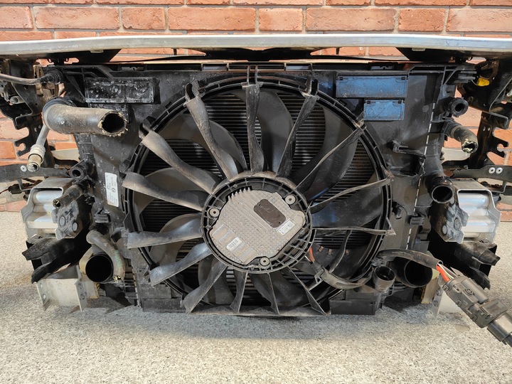 фото №15, Bmw 6gt g32 рестайлинг lci 640d pas переднее усилитель радиатор вентилятор