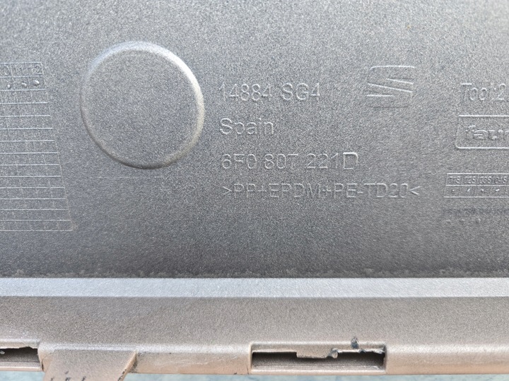 фото №6, Seat ibiza 6f v 17- бампер перед переднє 6f0807221d