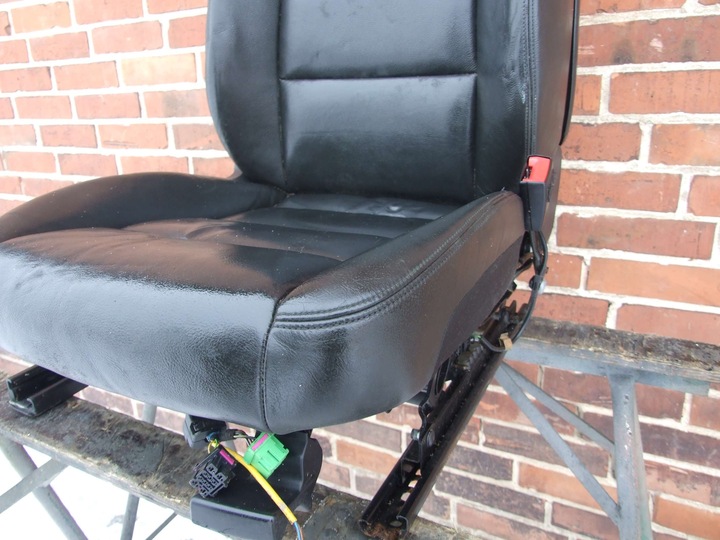 фото №6, Сиденье правые перед кожа чёрная audi a6 c6 sedan