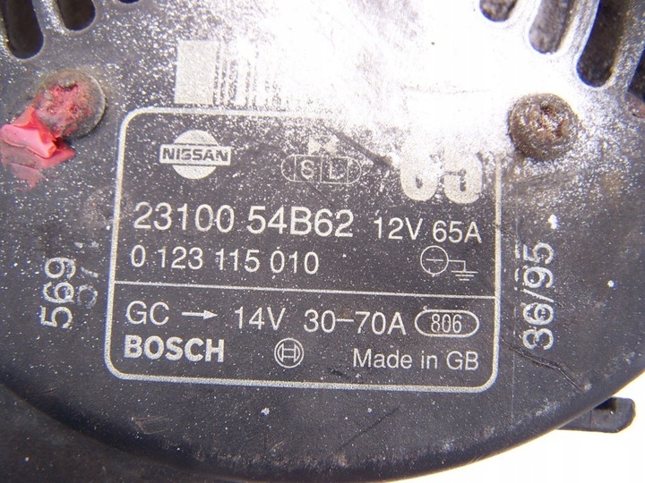 фото №5, Nissan micra k11 генератор 2310054b62